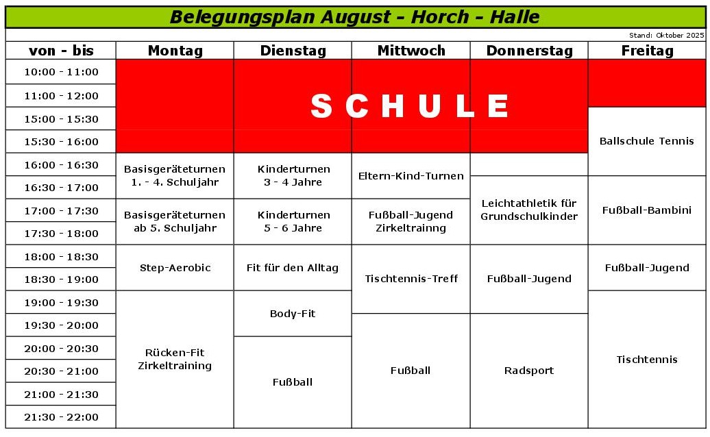 Plan August-Horch-Halle